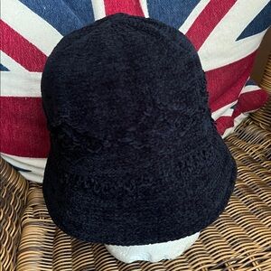 Bucket Hat Chenille Dark Navy Women’s O/S
